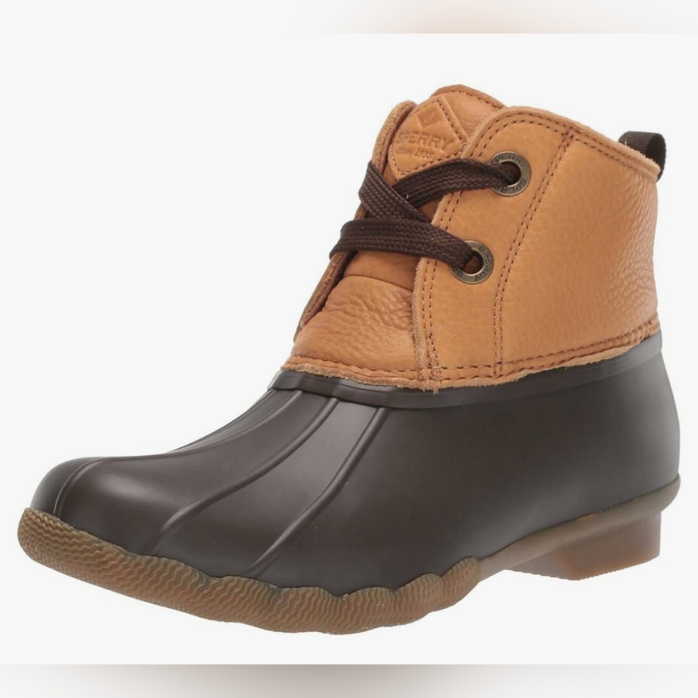 Sperry Tan and Brown Winter & Rain Boots